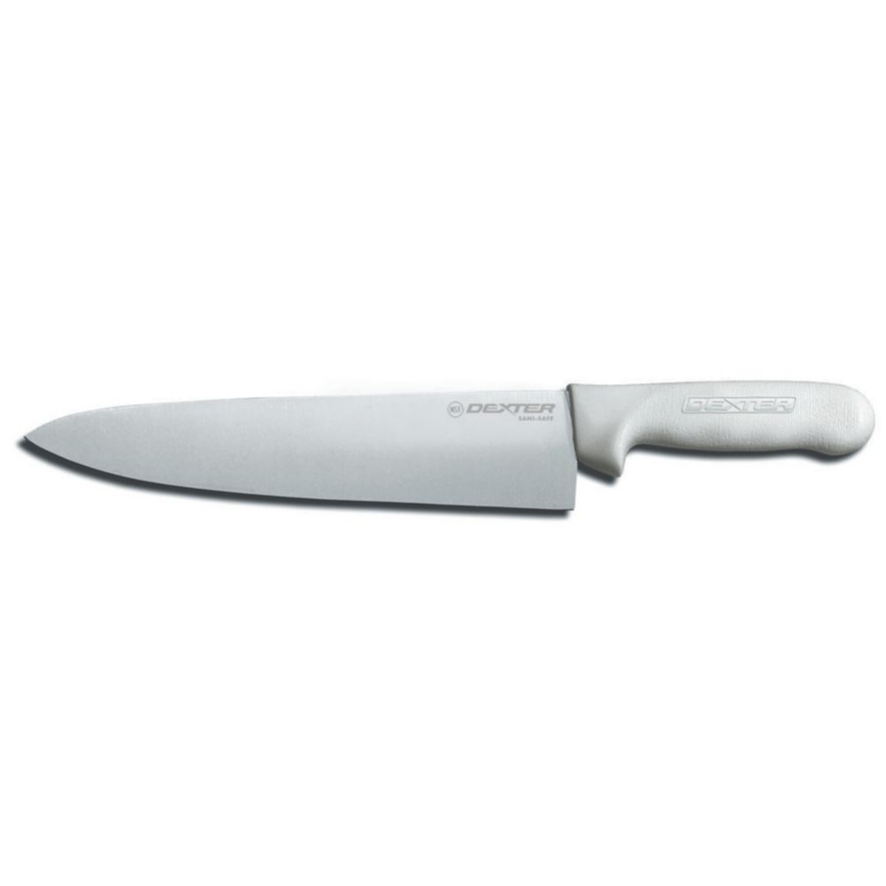 Dexter Russell Sani-Safe&reg; White Handle 10" Cooks Knife