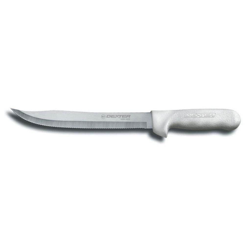 Dexter Russell Sani-Safe&reg; 9" Scalloped Utility Slicer