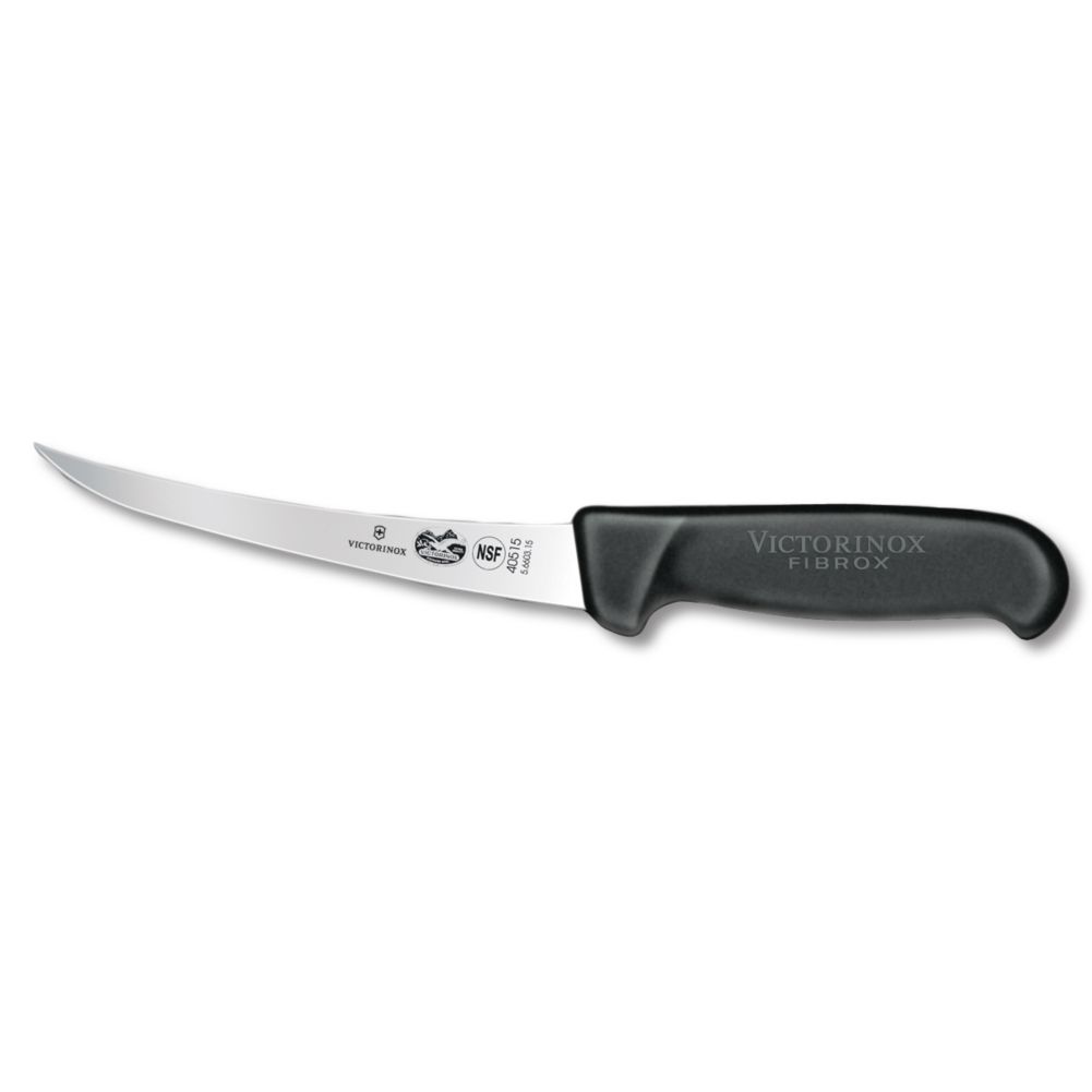 Victorinox Curved Semi-Stiff 6 In. Boning Knife w/ Fibrox&reg; Handle