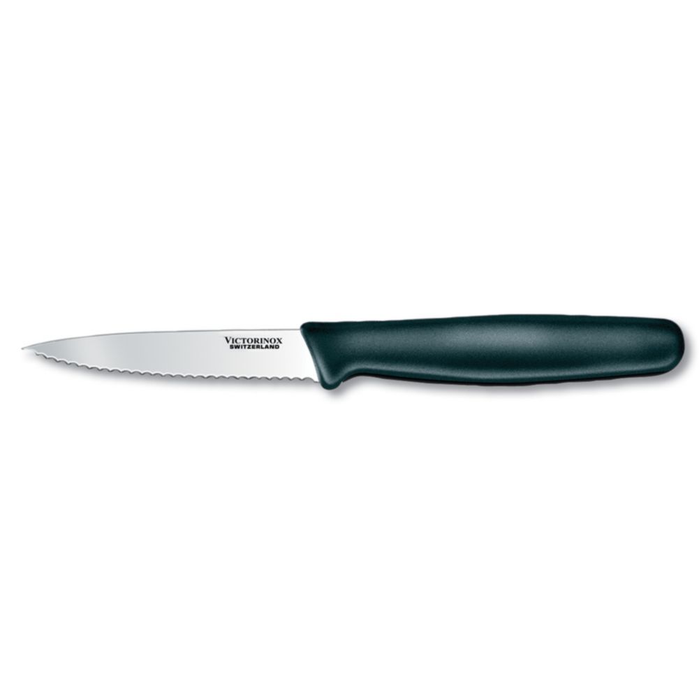 Victorinox 3-1/4" Wavy Edge Blade Paring Knife with Nylon Handle