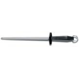 Victorinox Round Regular Cut 12" Sharpening Steel w/ Black Handle