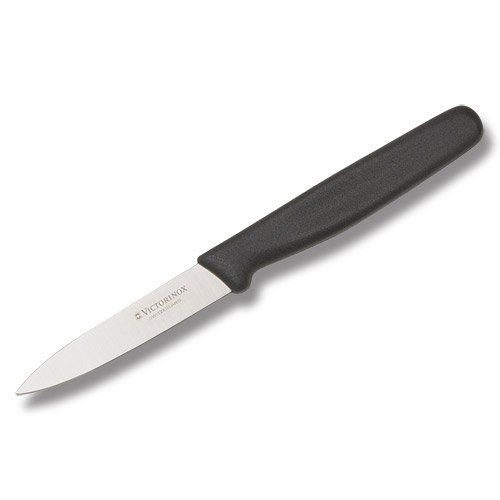 Victorinox 3-1/4" Blade  Paring Knife with Black Nylon Handle