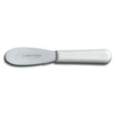 Dexter Russell Sani-Safe White Handle Scalloped Sandwich Spreader