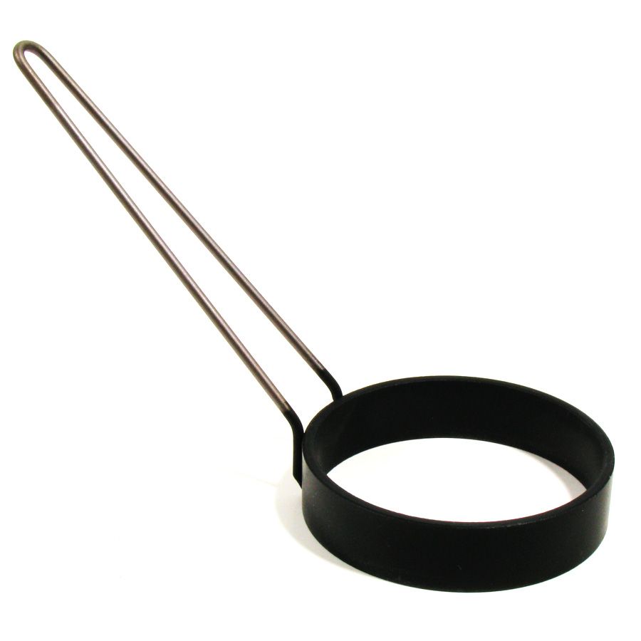 Prince Castle Non-Stick 4-Pak Egg Ring Set w/ Handle