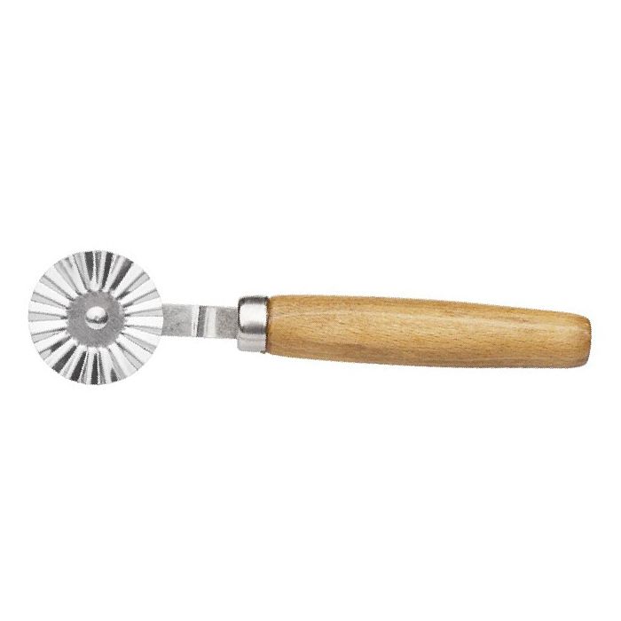Ateco S/S Fluted Pastry Wheel w/ Wood Handle
