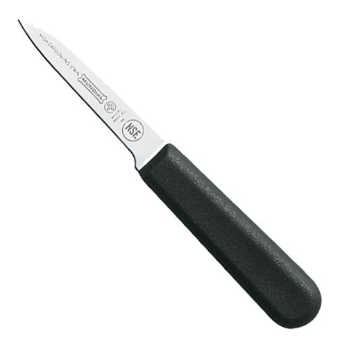 Mundial Paring Knife w/ Black Poly Handle - 3-1/4"