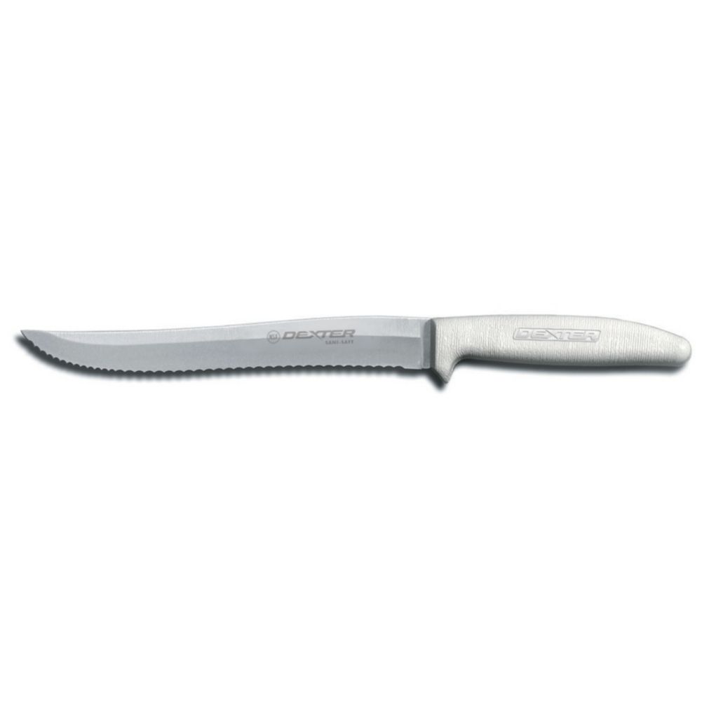 Dexter Russell Sani-Safe&reg; Scalloped 8" Utility Slicer Knife