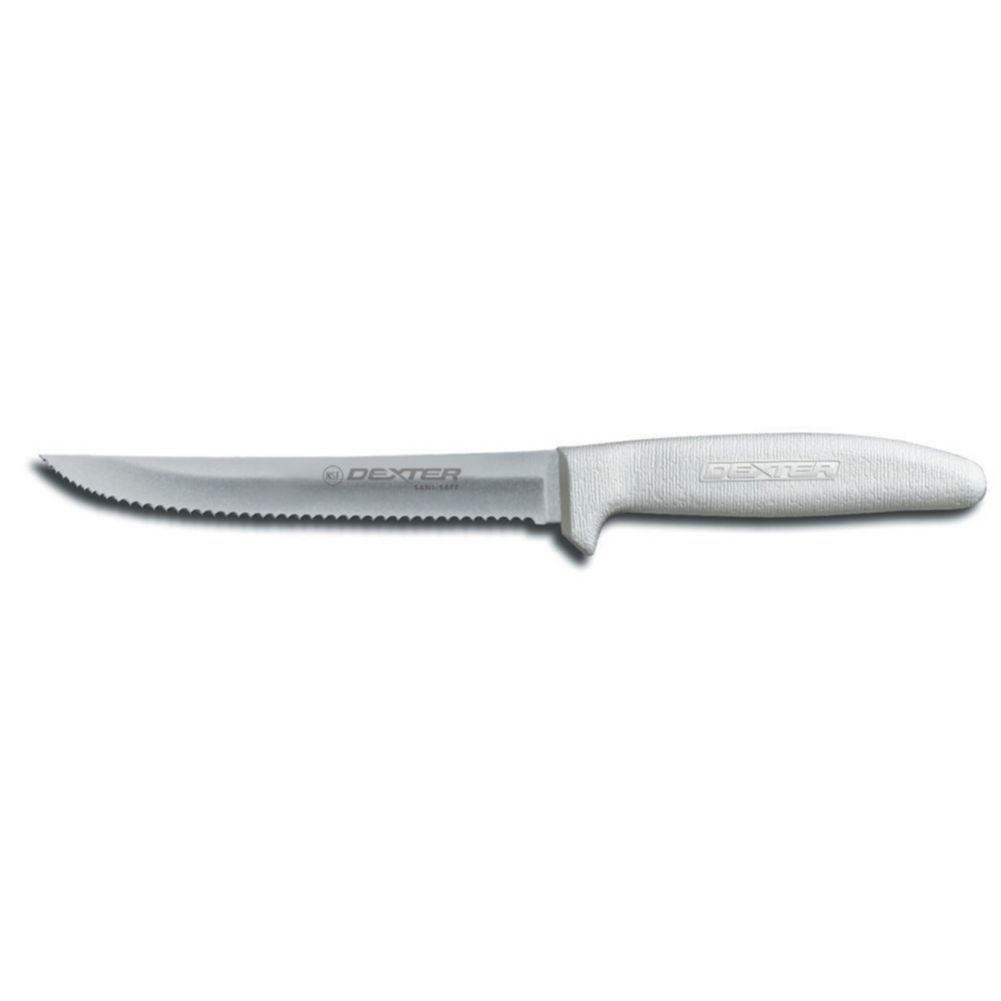 Dexter Russell Sani-Safe&reg; Scalloped 6" Utility Knife