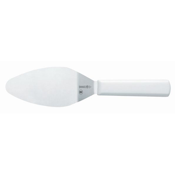 Mundial Pie/Cake Server w/ White Handle - 3" x 5"