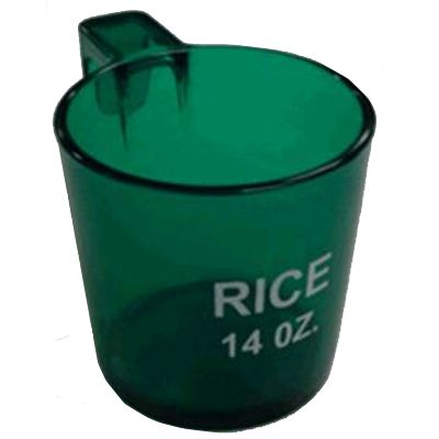 Measuring Cup w/ "Rice" Imprint, 14 oz