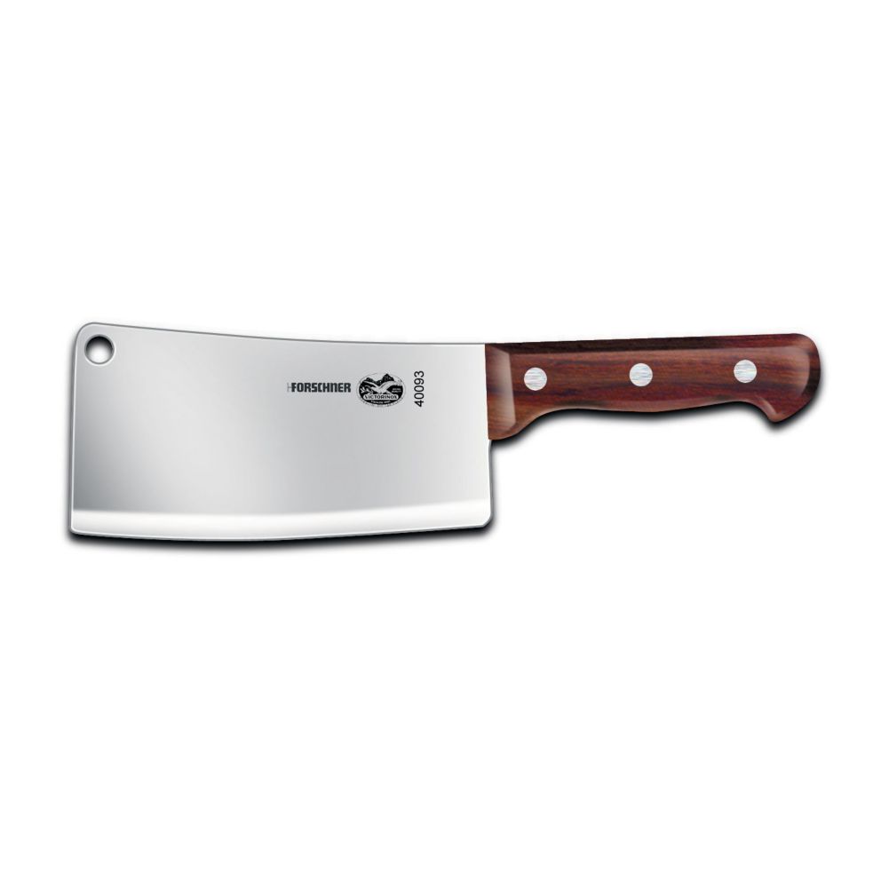 Victorinox 7" Blade Restaurant Cleaver with Rosewood Handle