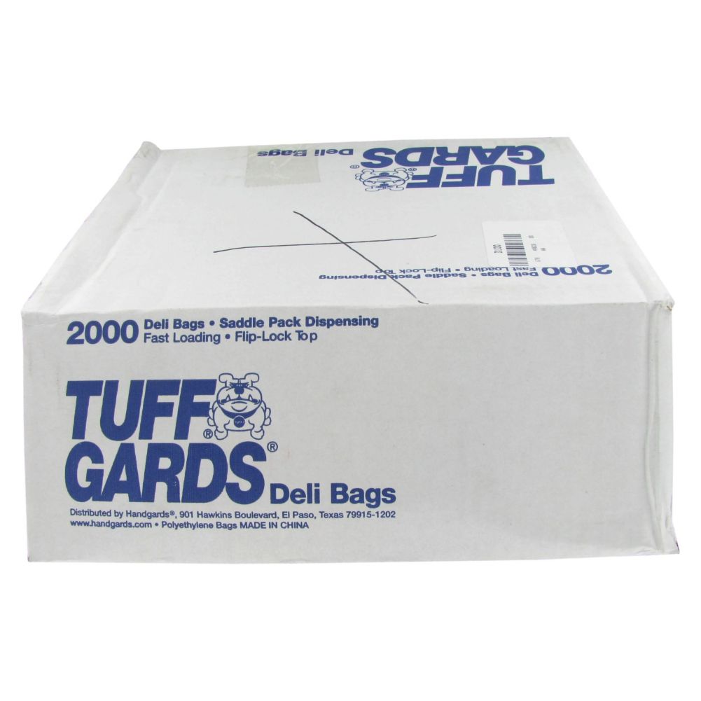 Full Saddle Deli Bags, Clear, 10" x 8.5"