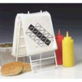Coated Wire Saddle Pack Dispensing Holder, For PB/D100