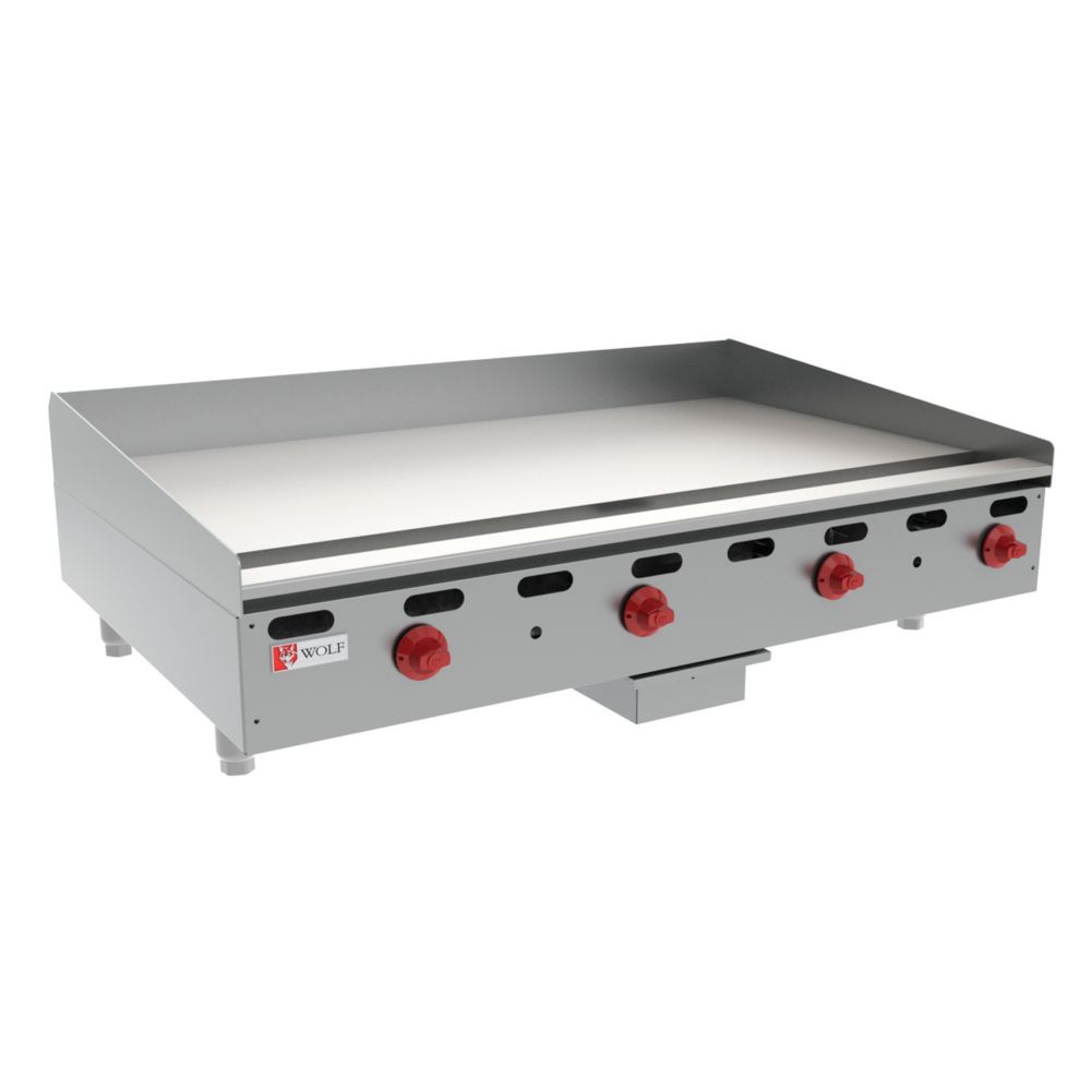 Wolf Range Heavy Duty 108000 BTU Gas Griddle w/ 1" Thick Plate