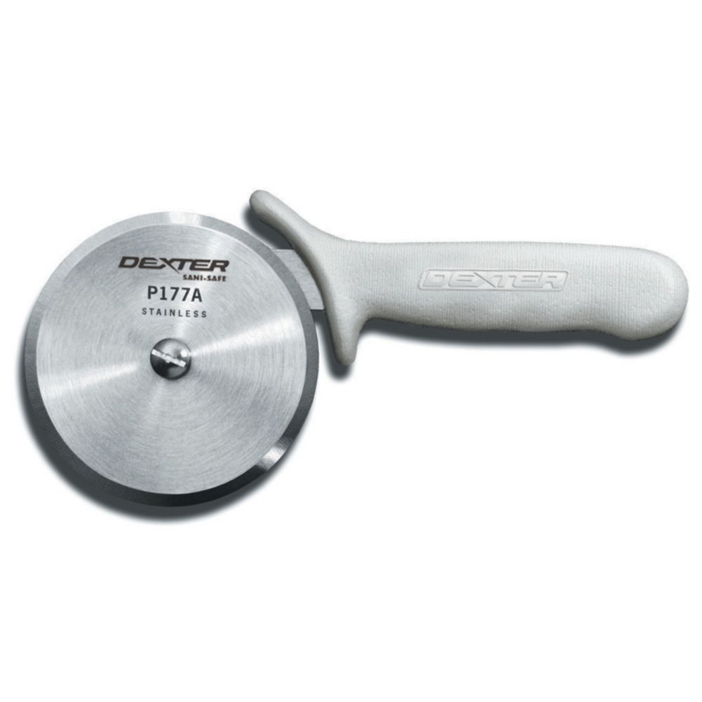 Dexter Russell Sani-Safe White Handle  4" Pizza Cutter