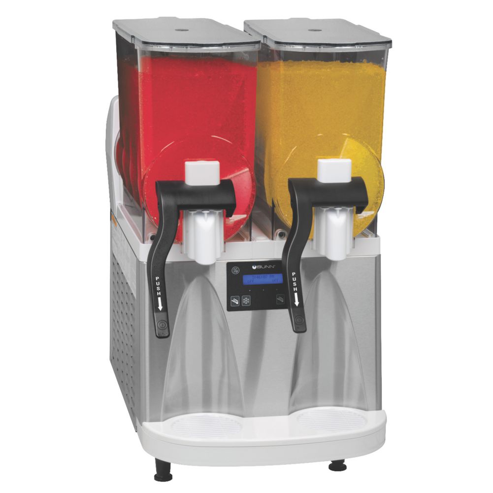 BUNN&reg; Ultra-2 Gourmet Ice&reg; Frozen Drink Machine w/ Flat Lids