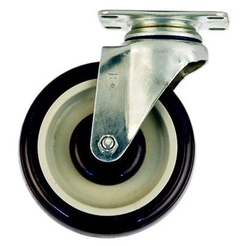 New Age 5" Diameter Swivel Plate Caster