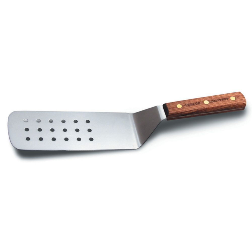 Dexter Russell Traditional&trade; 8" x 3" Perforated Turner