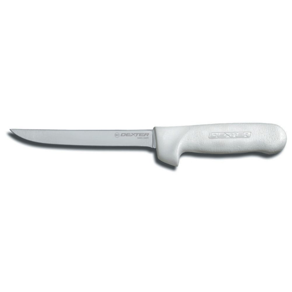 Dexter Russell Sani-Safe White Handle 6" Narrow Boning Knife