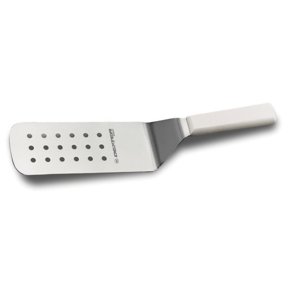 Dexter Russell Basics&trade; 8 x 3" Perforated Cake Turner