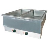 APW Wyott 29-7/5" Top Mount Hot Food Well w/ Controls, HFWAT-2