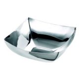 Steelite Worthy, Noble & Kent Mirror Finish S/S Square Bowl