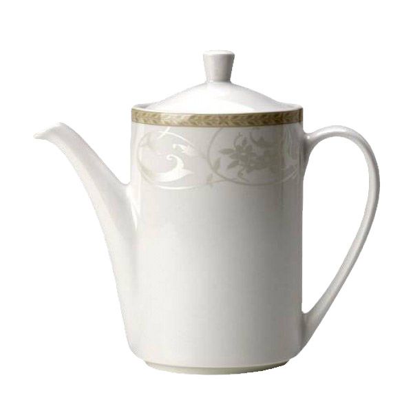 Steelite Distinction Antoinette Vogue White 30 Oz Coffee Pot
