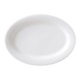 Vertex&reg; China Rubicon Undecorated White 14" Oval Platter