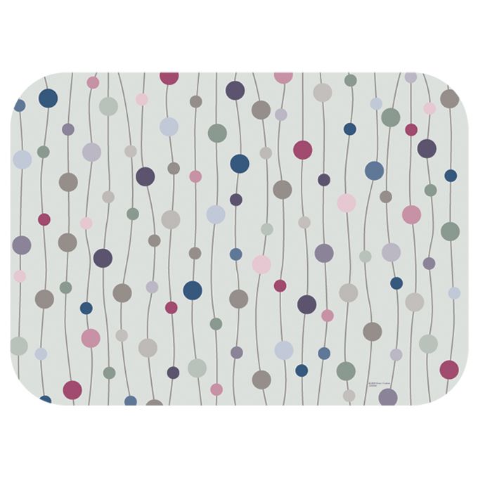 Dinex&reg; International 15" x 20" Retro Tray Mat