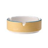 Steelite Simplicity Rio Yellow 4" Stacking Ashtray
