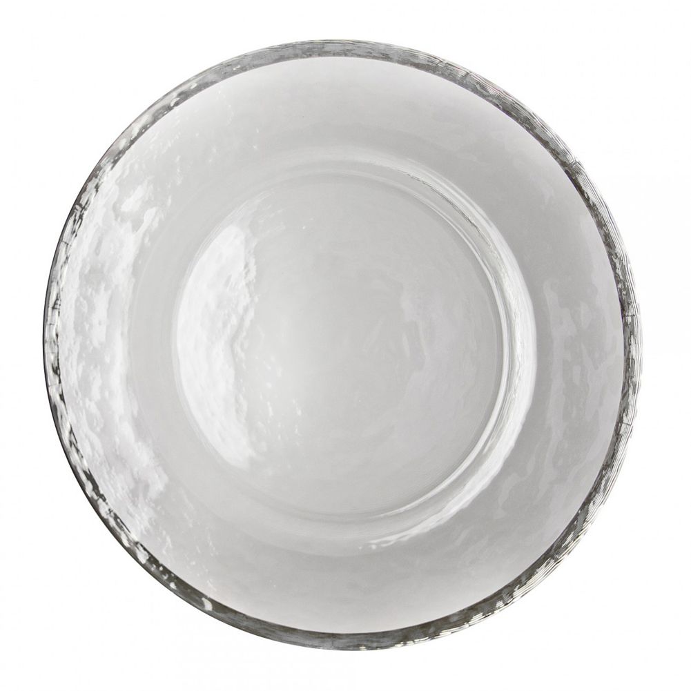 Ten Strawberry Street Alpine Silver 13" Charger Plate