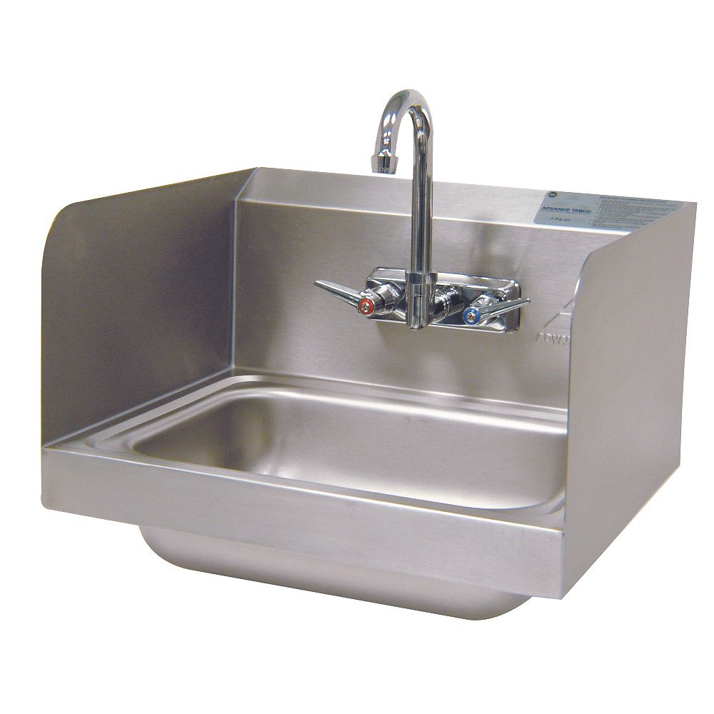 Adv. Tabco Wall Mounted 7-3/4in. Contained Unit Hand Sink, 7-PS-66-1X