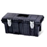 Rubbermaid Black Professional-Grade Lockable 26" Tool Box