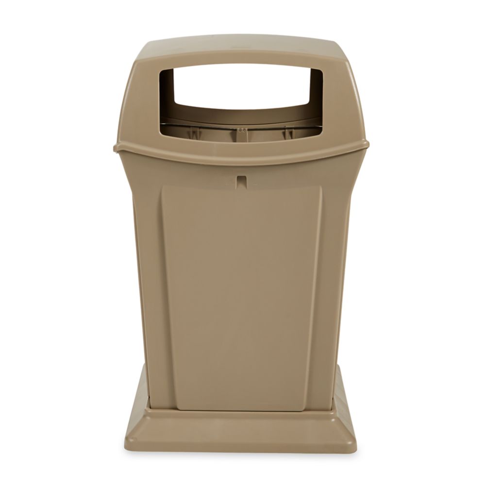 Rubbermaid Ranger&reg; Beige 4-Opening 45 Gal Container