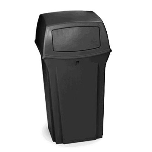 Rubbermaid Ranger&reg; Black 2-Door 45 Gal Container