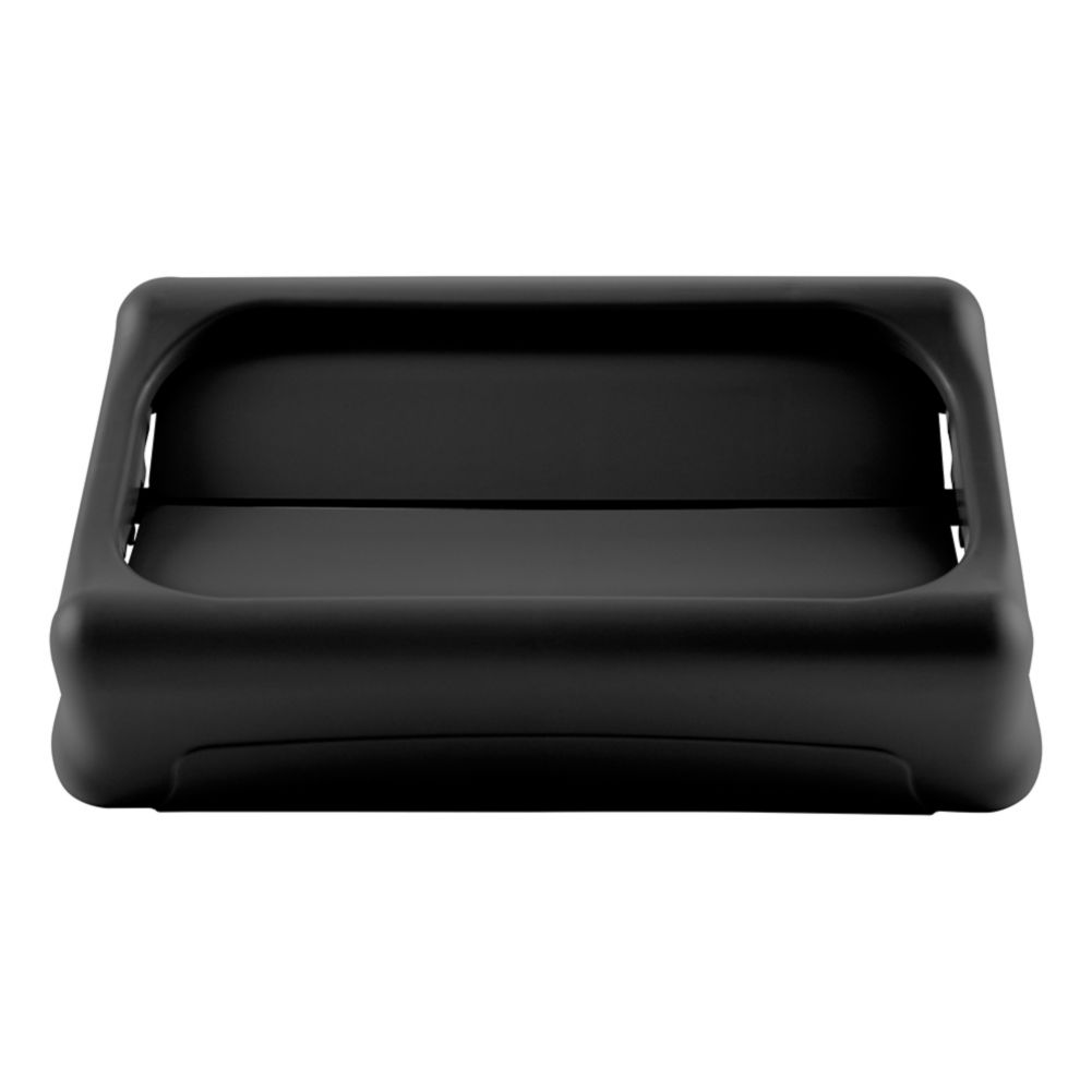 Rubbermaid Slim Jim&reg; Black Swing Lid for 3540 / 3541 Containers