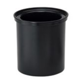 Cambro ColdFest&reg; Black Round 2 Qt Crock