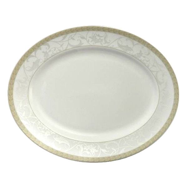 Steelite Distinction Antoinette Vogue 13 x 10-1/4" Oval Platter