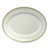 Steelite Distinction Antoinette Vogue 13 x 10-1/4" Oval Platter