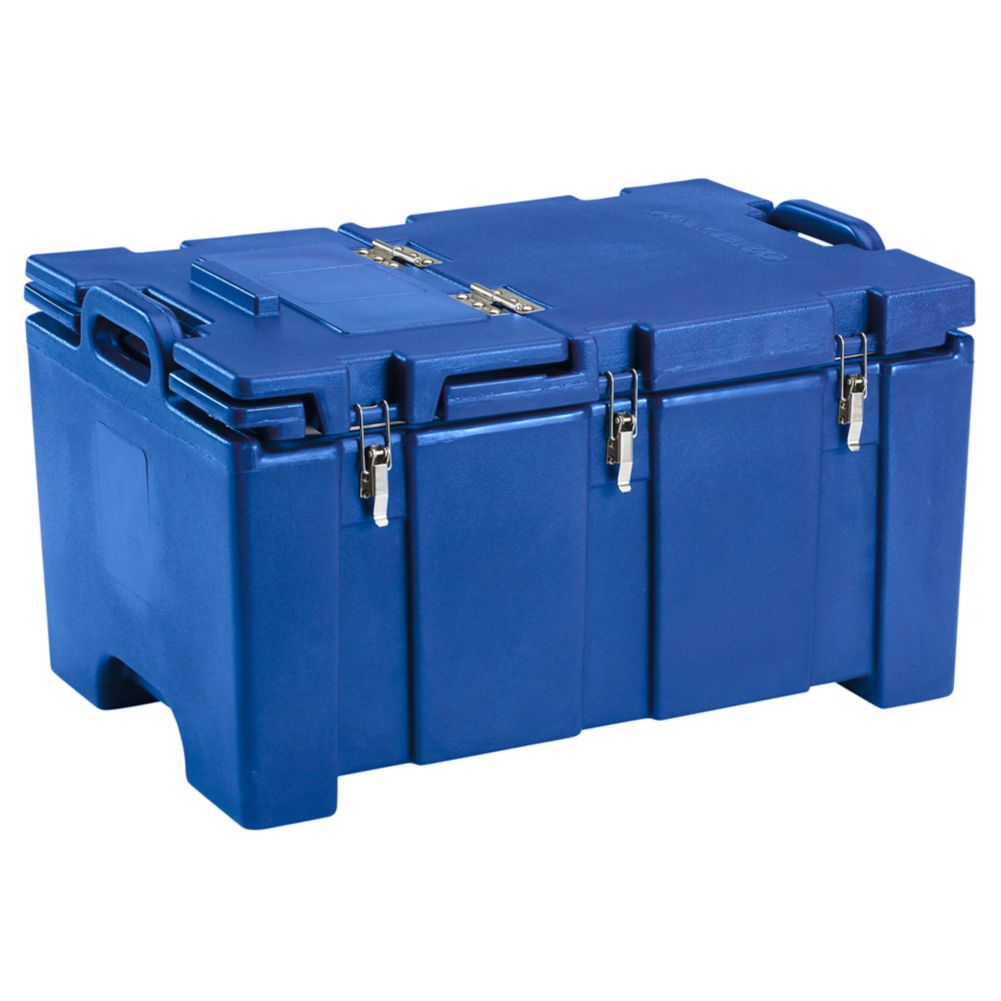 Cambro Navy Blue 24 Qt Camcarrier&reg; w/ Hinged Lid