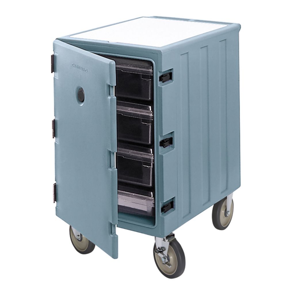 Cambro Slate Blue 1-Section Food Box Camcarts&reg;
