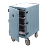 Cambro Slate Blue 1-Section Food Box Camcarts&reg;