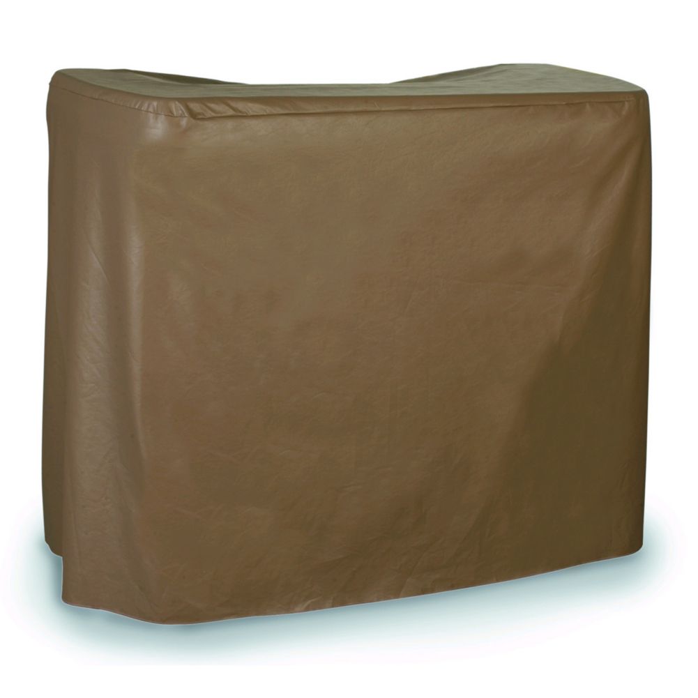 Maximizer Portable Bar Cover, 8-Gauge Vinyl, Taupe