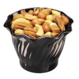 Cambro Black Camwear&reg; 5 oz Swirl Bowl