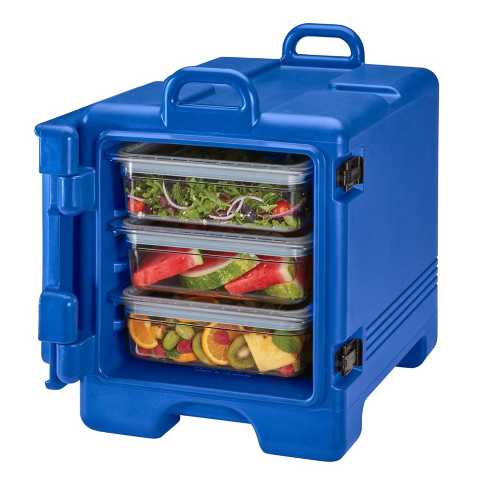 Cambro Navy Blue 36 Qt. Full Size Food Pan Camcarrier&reg;
