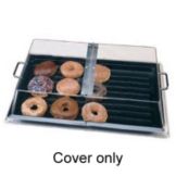 Cambro Clear Camwear&reg; Rectangular Hinged Cover