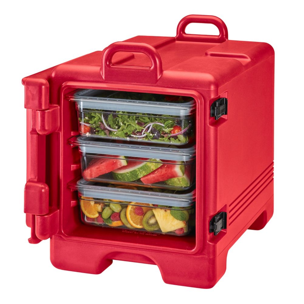 Cambro Hot Red Full Size Food Pan Camcarrier&reg; 36 Qt