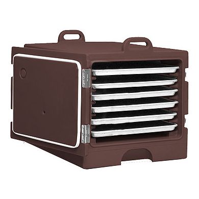 Cambro Dark Brown Front-Loading Sheet Pan Camcarrier&reg;