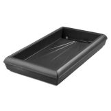 Carlisle Black Five Star Buffet Bar Pan, 48"