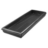 Carlisle Black Five Star Buffet Bar Pan, 72"
